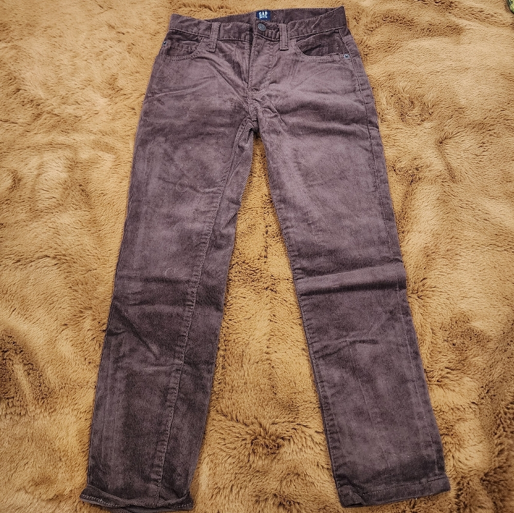 GAP Kids Boys (7) Casual Corduroy Pants - Brown